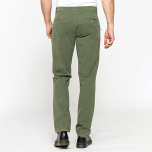PANTALONE CHINO MOD. 624 IN GABARDINA STRETCH PESANTE