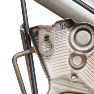 Horloge Neils vert 43,5x23cm