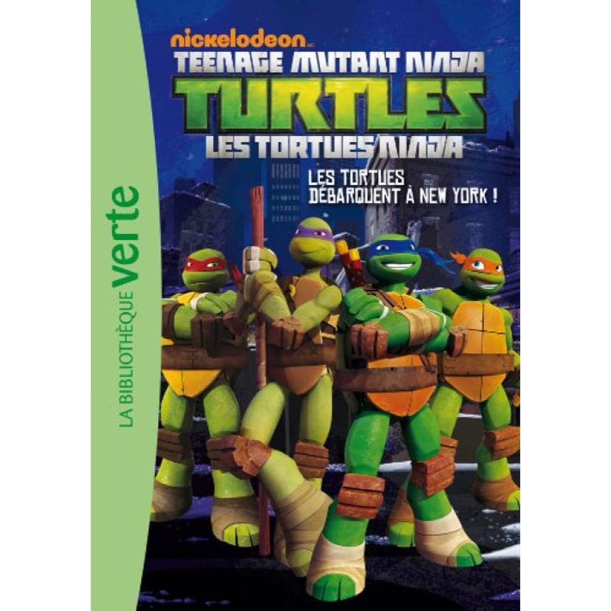 Nickelodeon | Les Tortues Ninja 01 - Les Tortues débarquent à New York ! | Livre d'occasion