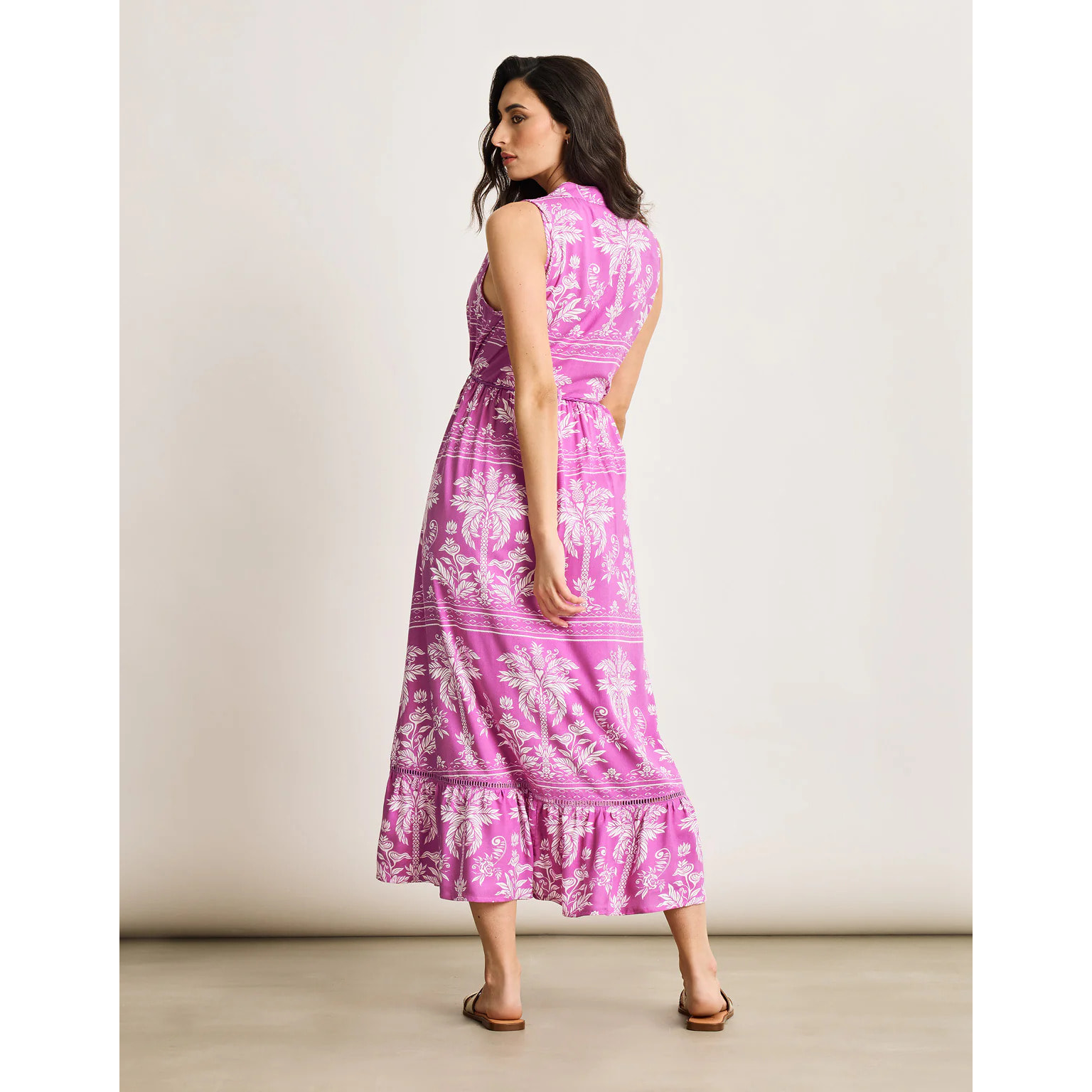 Vestido Midi Lila - Borton