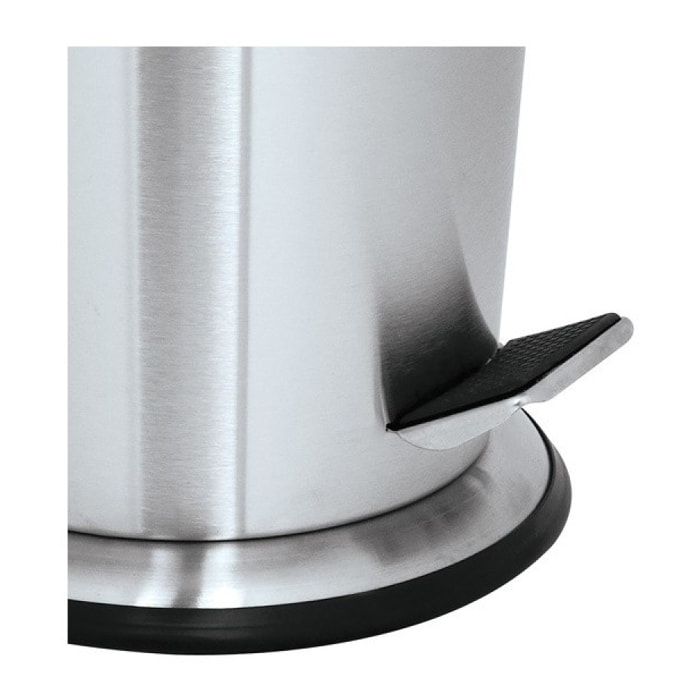 Poubelle à  pédale Inox CONIC 5L MSV