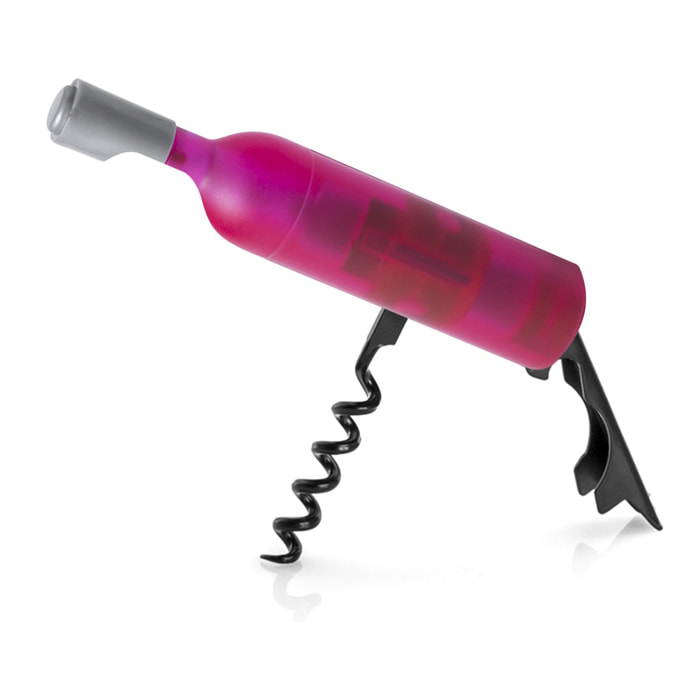 Nolix, sacacorchos magnético con forma de botella de vino.