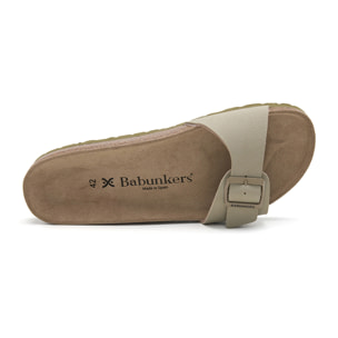 SANDALIA BABUNKERS CAQUI