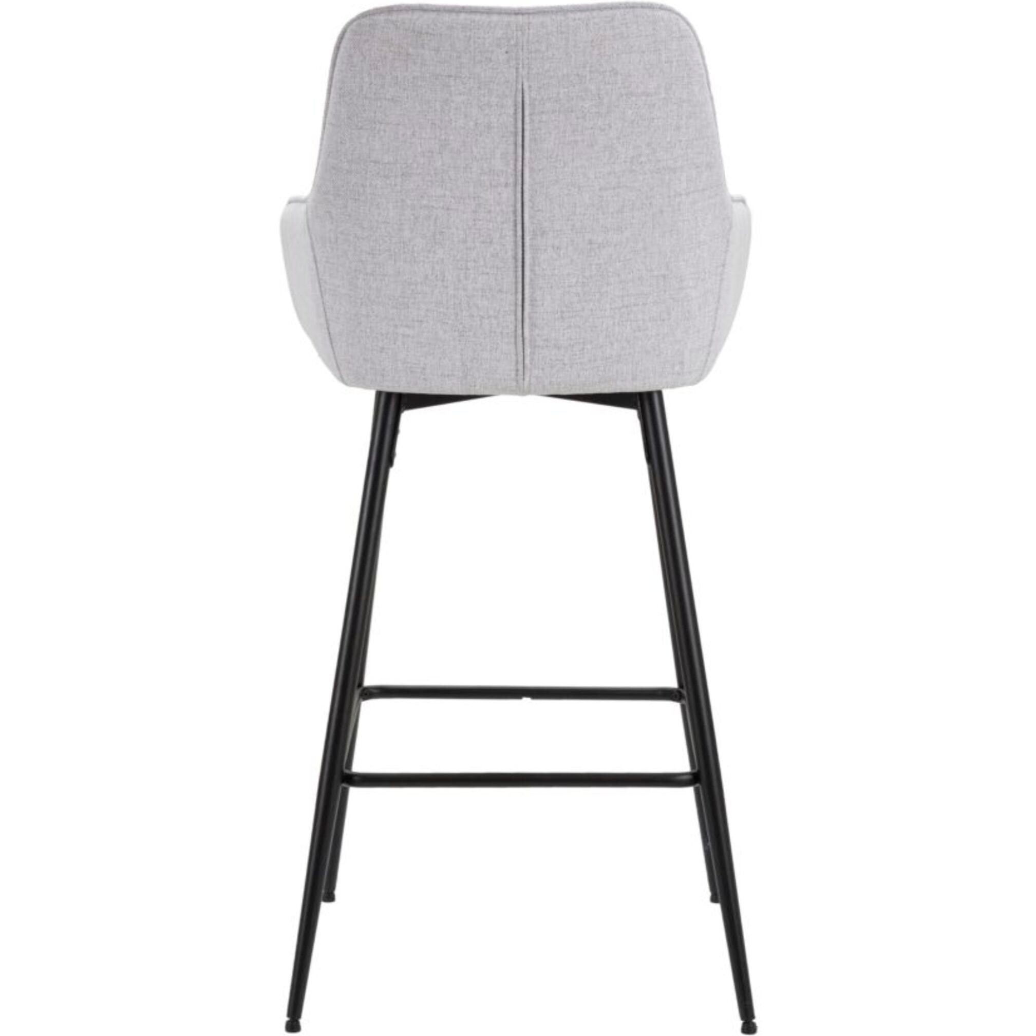 SGABELLO BAR GREY SET 2 PZ CM 55X55X109