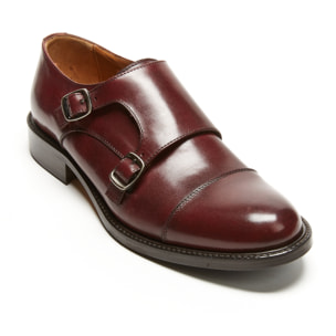 Monk strap British Passport bordeaux