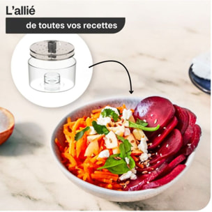 Extracteur de jus MAGIMIX 18083F Juice Expert 4 Chrome et Noir