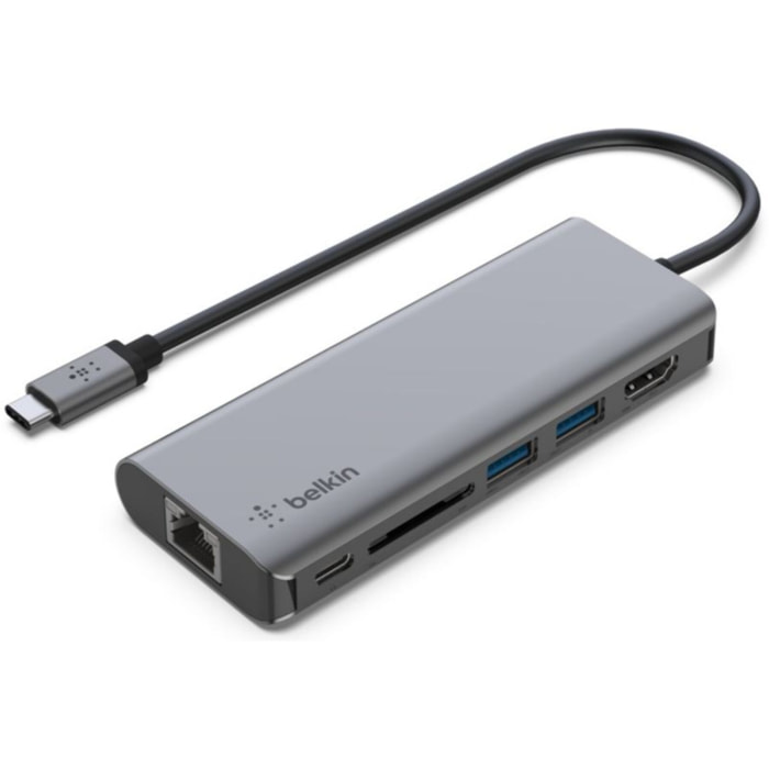 Hub USB C BELKIN USB-C /multiports 6 en 1