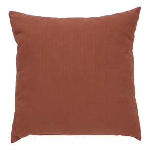 Coussin déco Korai acajou 40x40cm