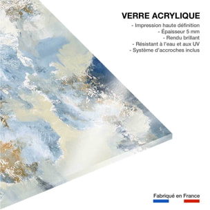 Décoration murale Indigo bleu Tableau plexiglas