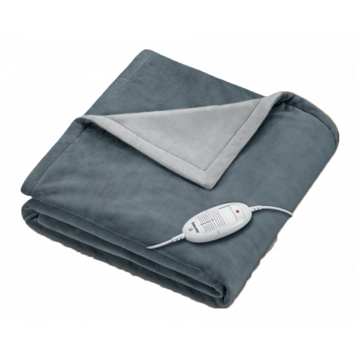 Couverture chauffante - Beurer HD 75 Cosy Dark Grey - Chaleur réglable