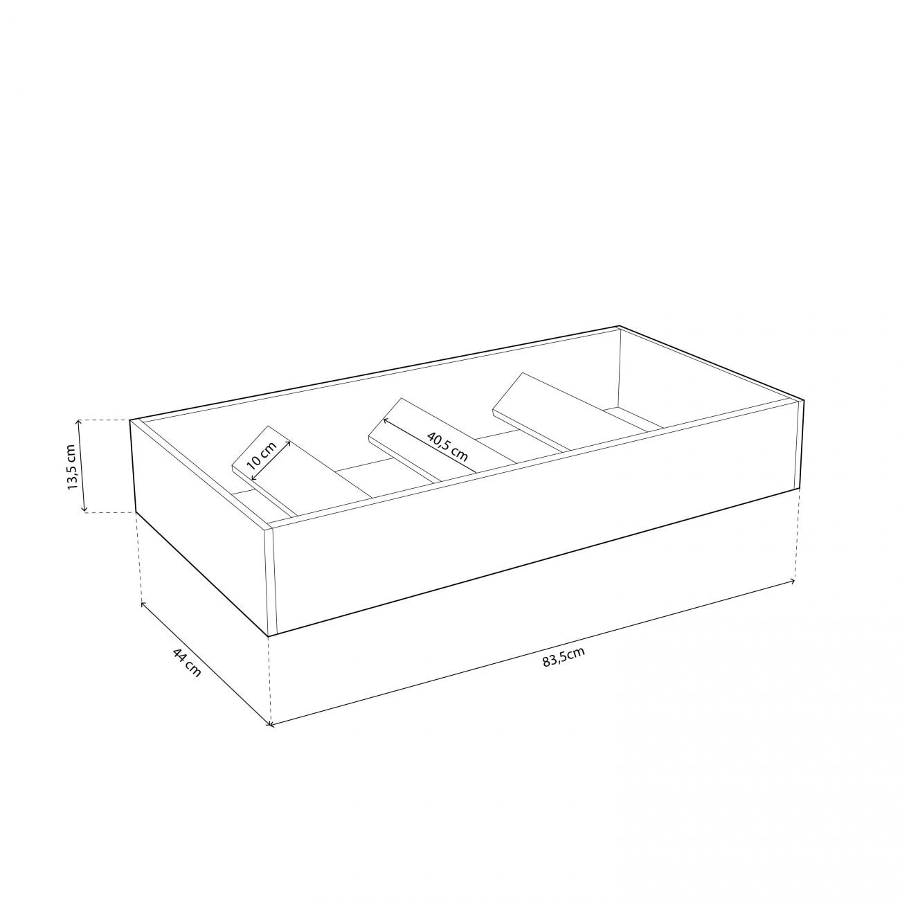 Zapatero canapé Luxury Textil grisáceo