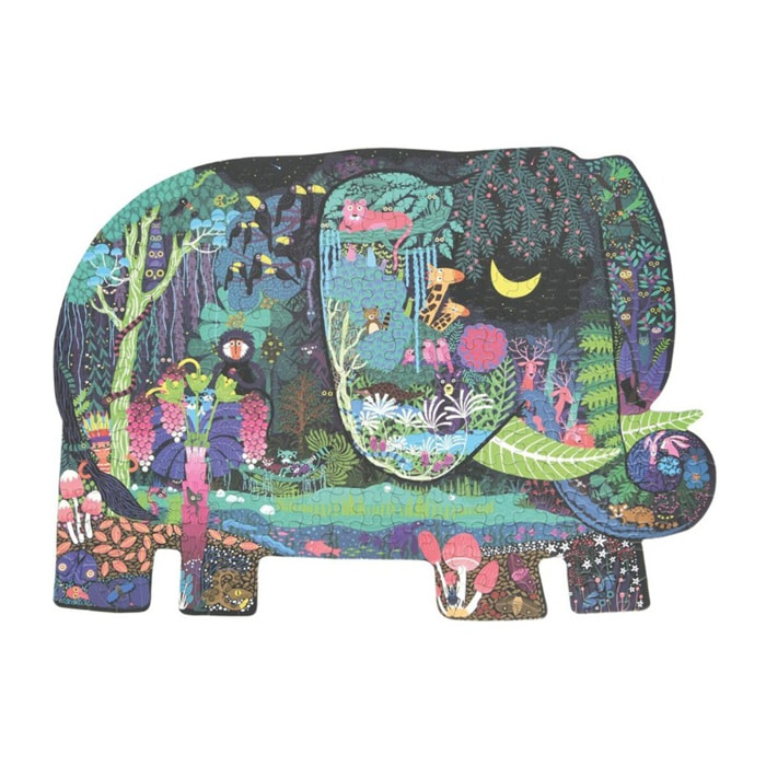 LARGE ANIMAL - SHAPED PUZZLE ELEPHANT DREAM - PUZZLE