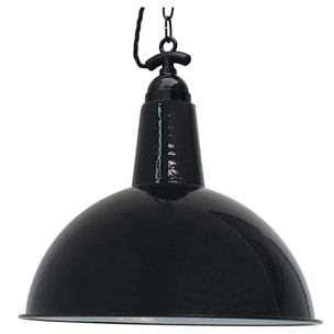 LOU Lampada sospensione nera