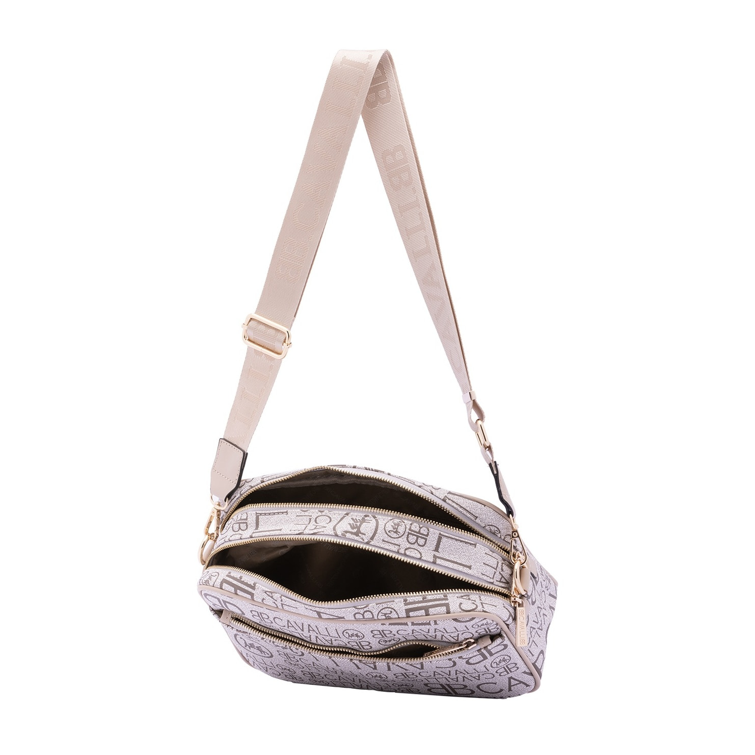 Borsa a tracolla da donna - Modello False - Ecopelle - 18.0 x 28.0 x 11.0 cm