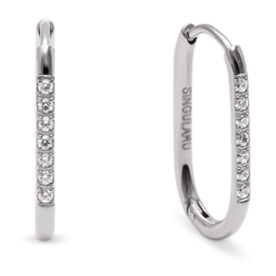 Pendientes Aro Bibi Acero