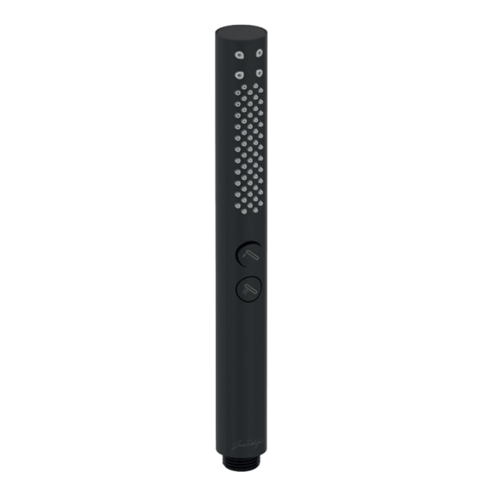 Pommeau de douche Shift+ rond 2 jets noir mat