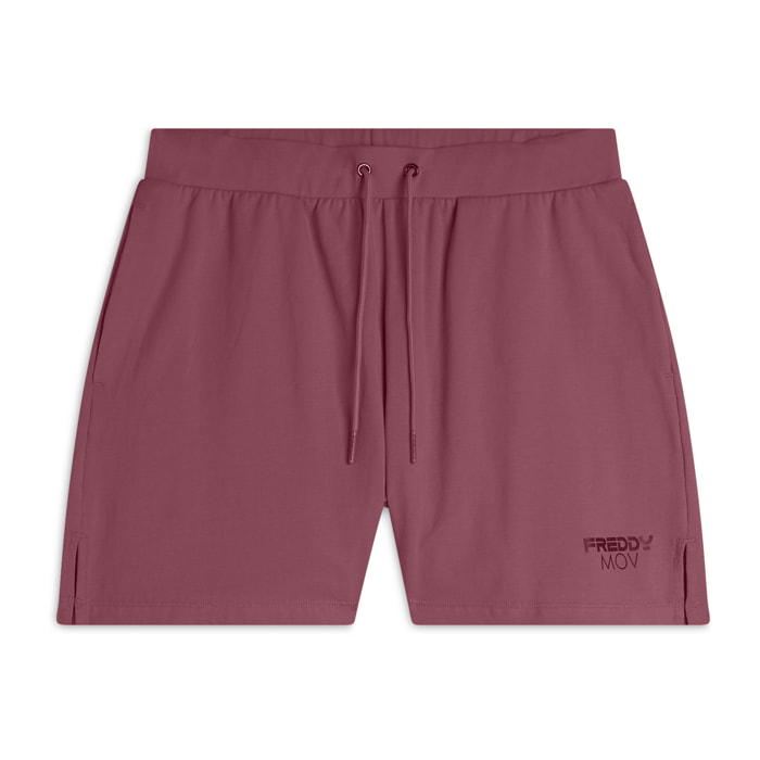 Pantaloncini Sportivi con Spacchi Laterali