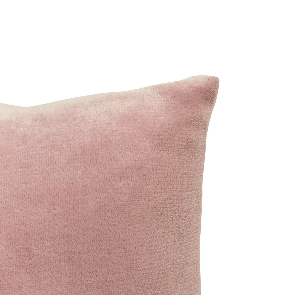 Coussin Ollis rose blush H38x38cm