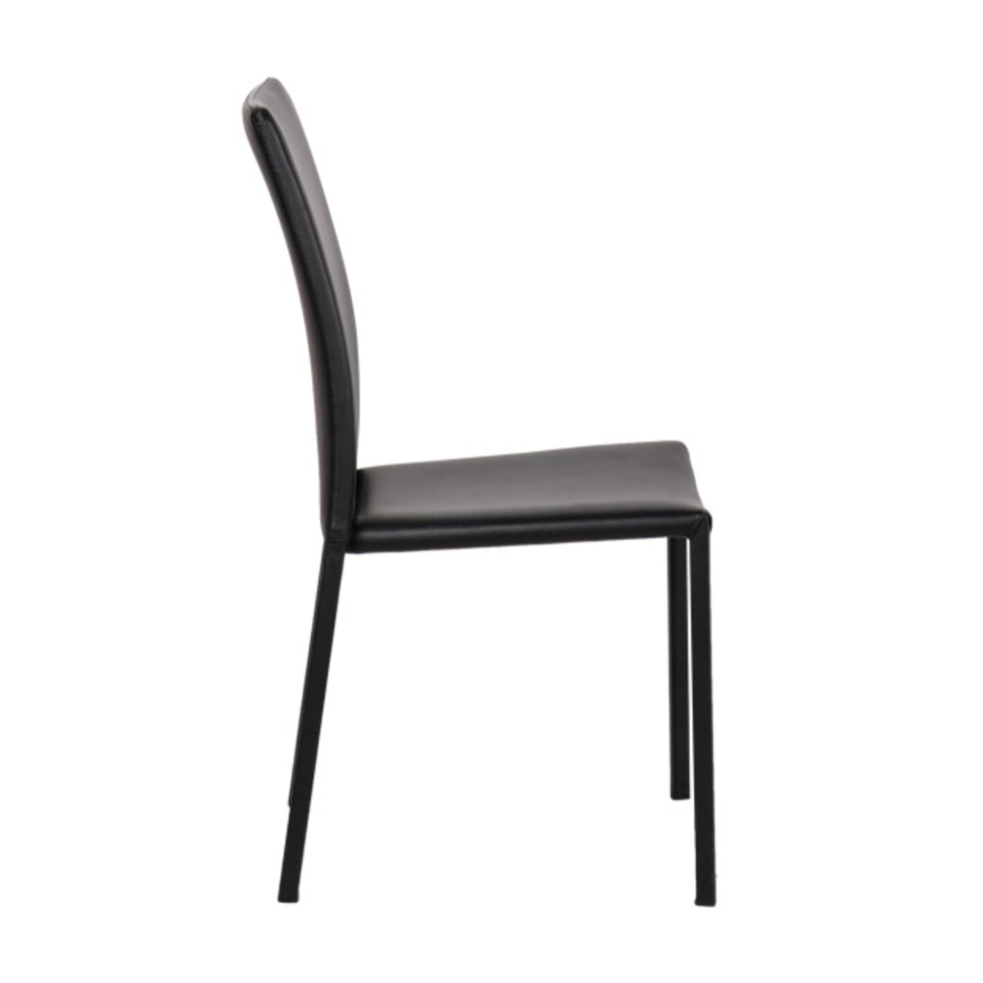 Chaise en simili empilables - 3 coloris - SANDY 2