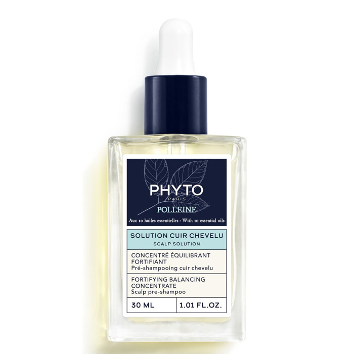Polleine Concentré Équilibrant Fortifiant - Pré-Shampooing Cuir Chevelu 30 ml