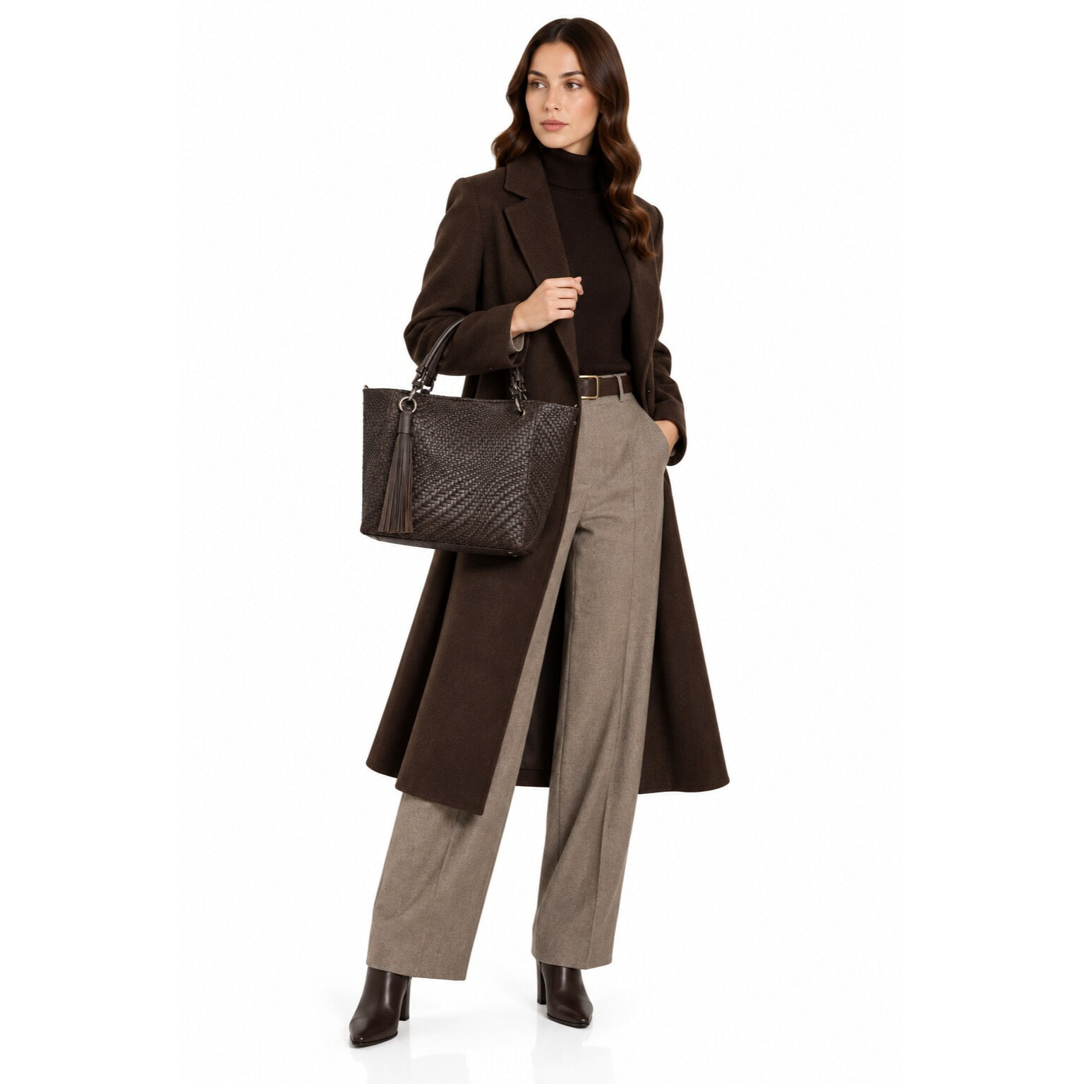 Tote Anna Luchini Marrone