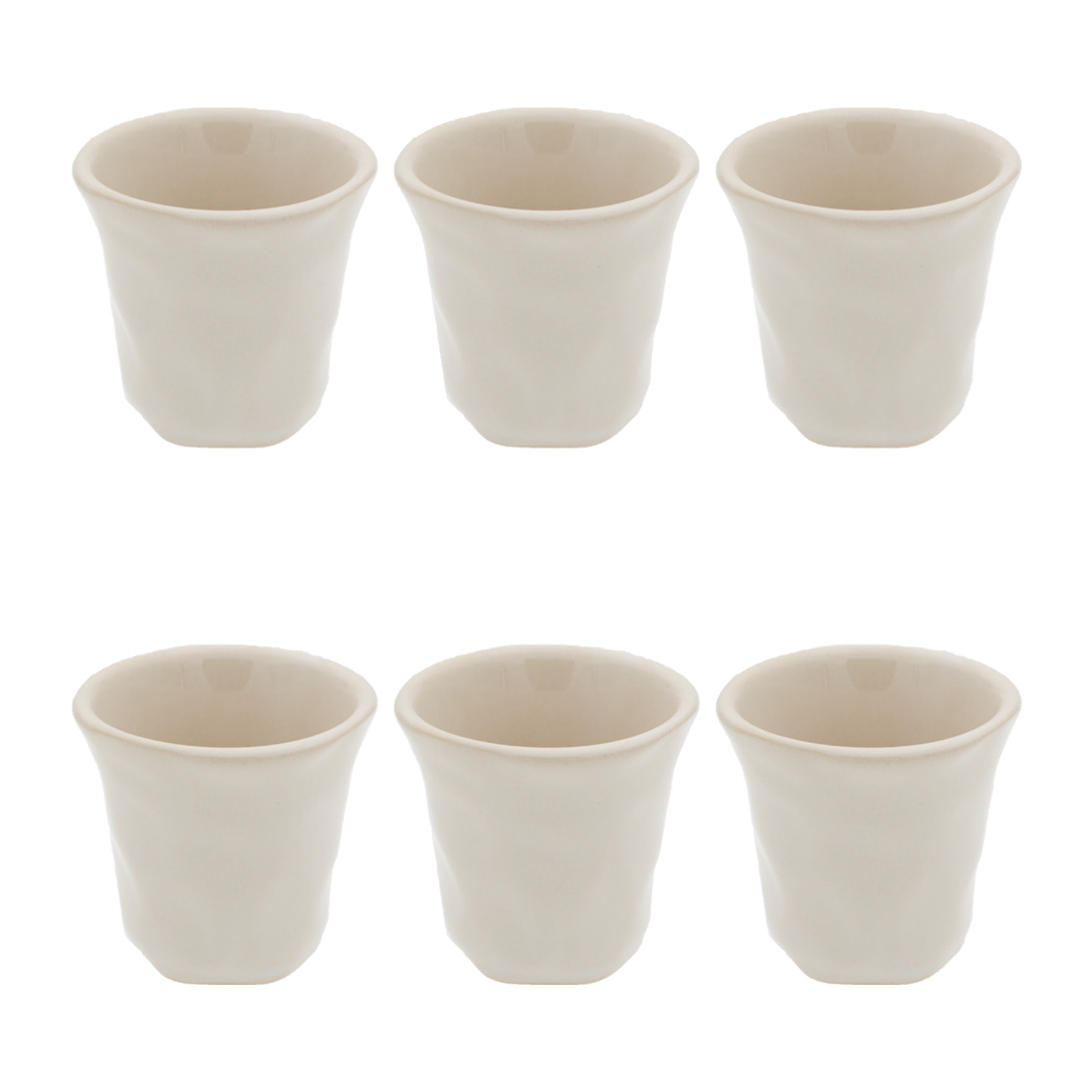 Lot de 6 tasses, Agate