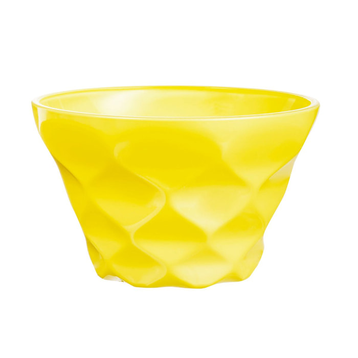 Coupe à glace jaune 20cL Iced Diamant - Luminarc - Verre ultra transparent