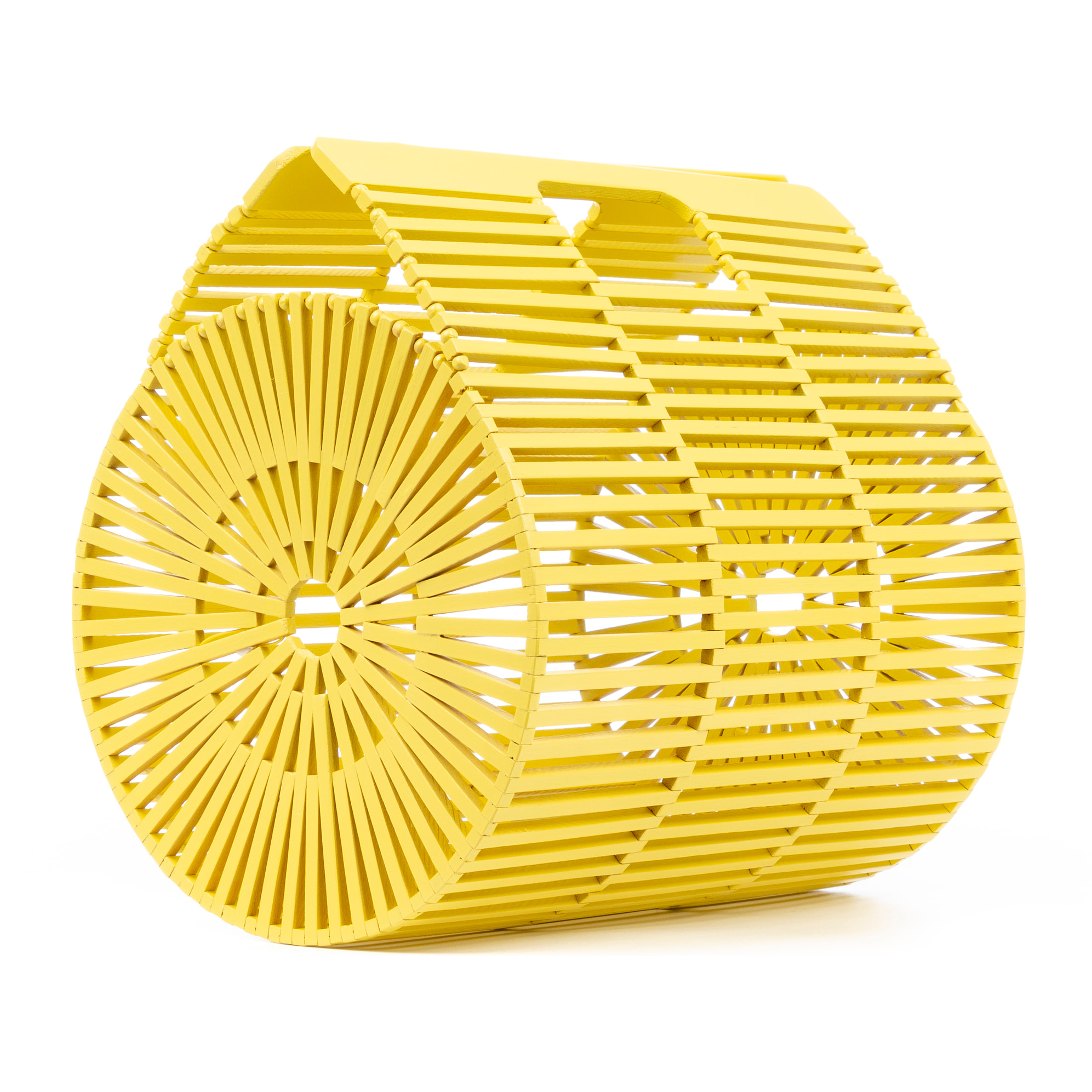 Zerfaliu bolso de mano de madera.