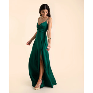 Vestido largo princesa de tirantes