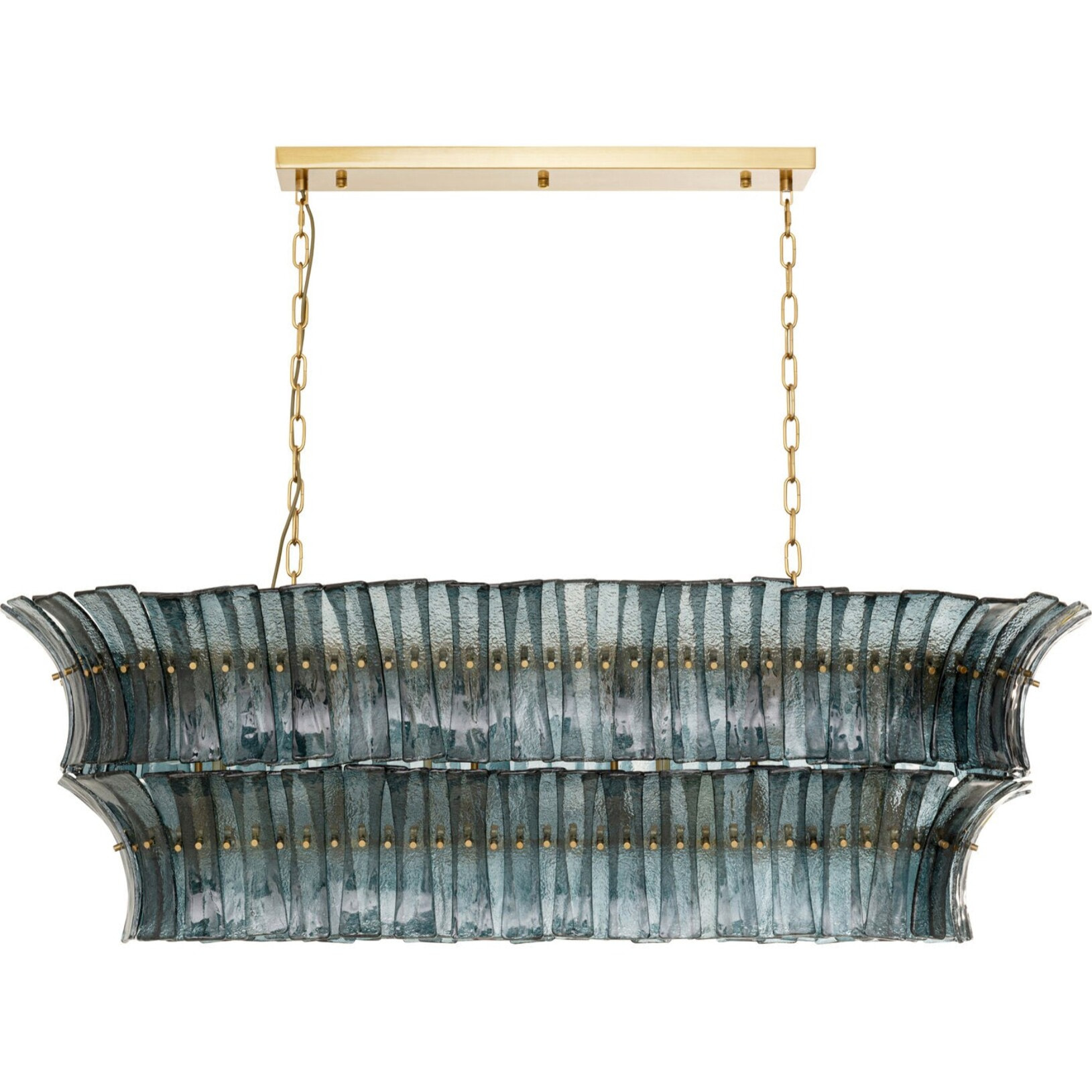 Suspension Venezia bleue 130cm Kare Design