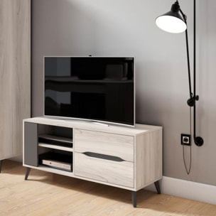 Mueble TV Lizz 110 Grayish - Antracita