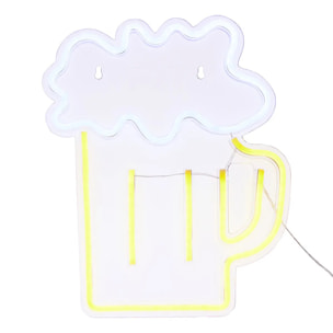 Néon LED Biere 29,2x35,5cm