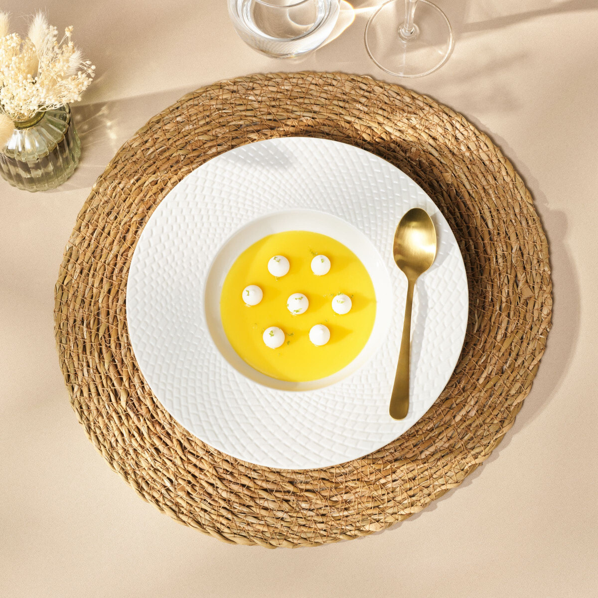 Sherane - Assiette creuse 20 cm (lot de 6)