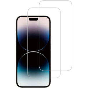 Protège écran ESSENTIELB iPhone 15/15 Pro/16 Verre trempé