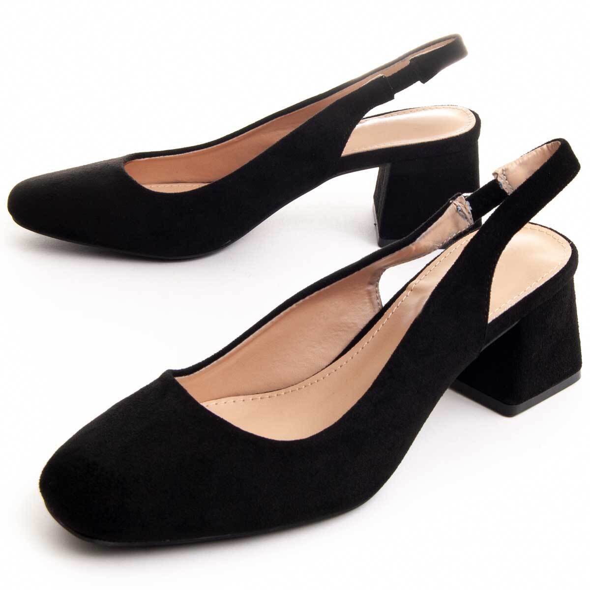 Zapatos de Tacón - Negro - Altura: 5 cm