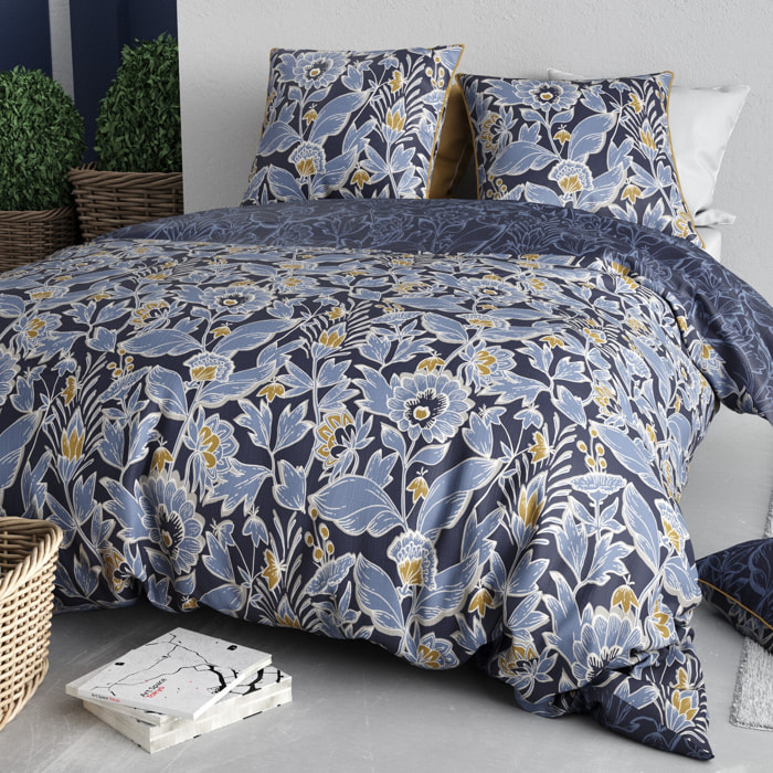 Parure Housse De Couette 3pcs 100% Coton 57 Fils PENELOPE