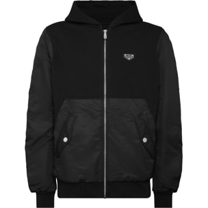 PHILIPP PLEIN Hooded Sweatjacket ICONIC PLEIN