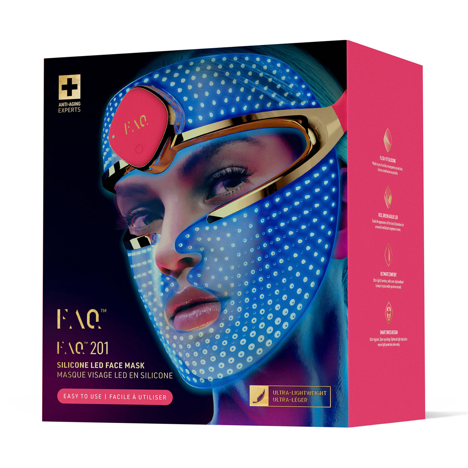 FAQ™ 201 - Masque LED Avancé Visage
