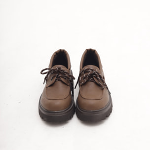 SCARPA STRINGATA VELA CUOIO