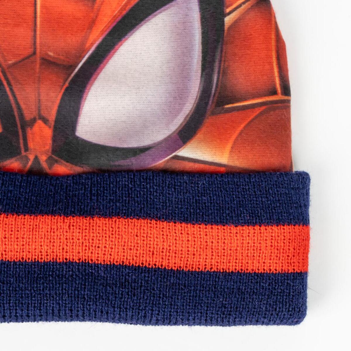 Set gorro y guantes infantil unisex "Spiderman"