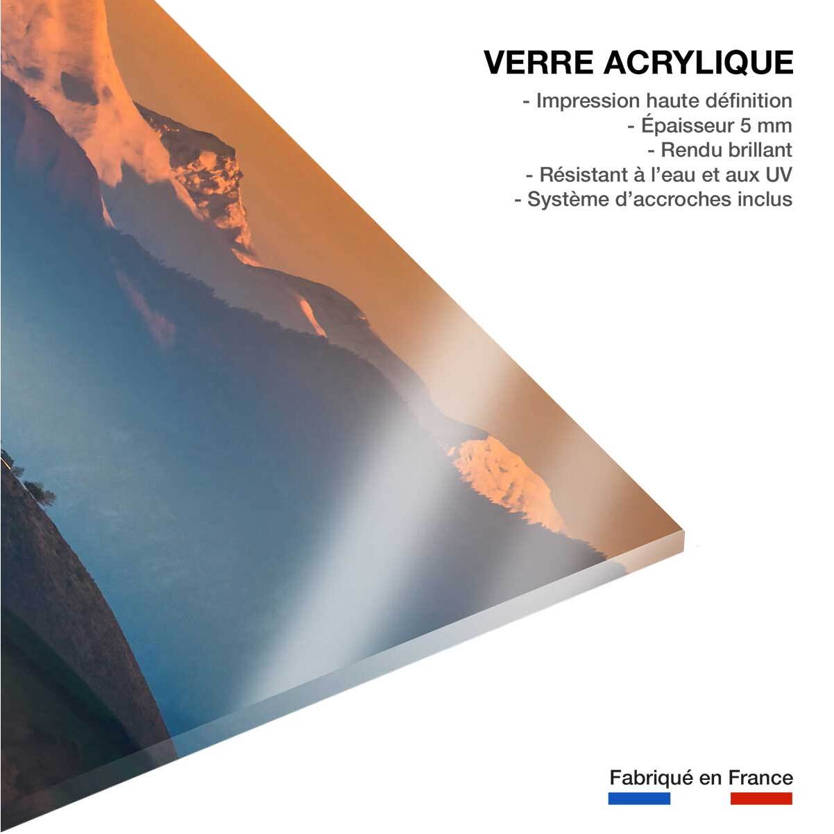 Tableau sud ouest pic du midi d'ossau  Tableau plexiglas