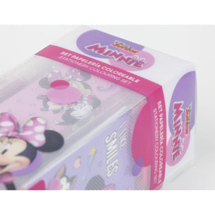 Set Papelería Coloreable Minnie