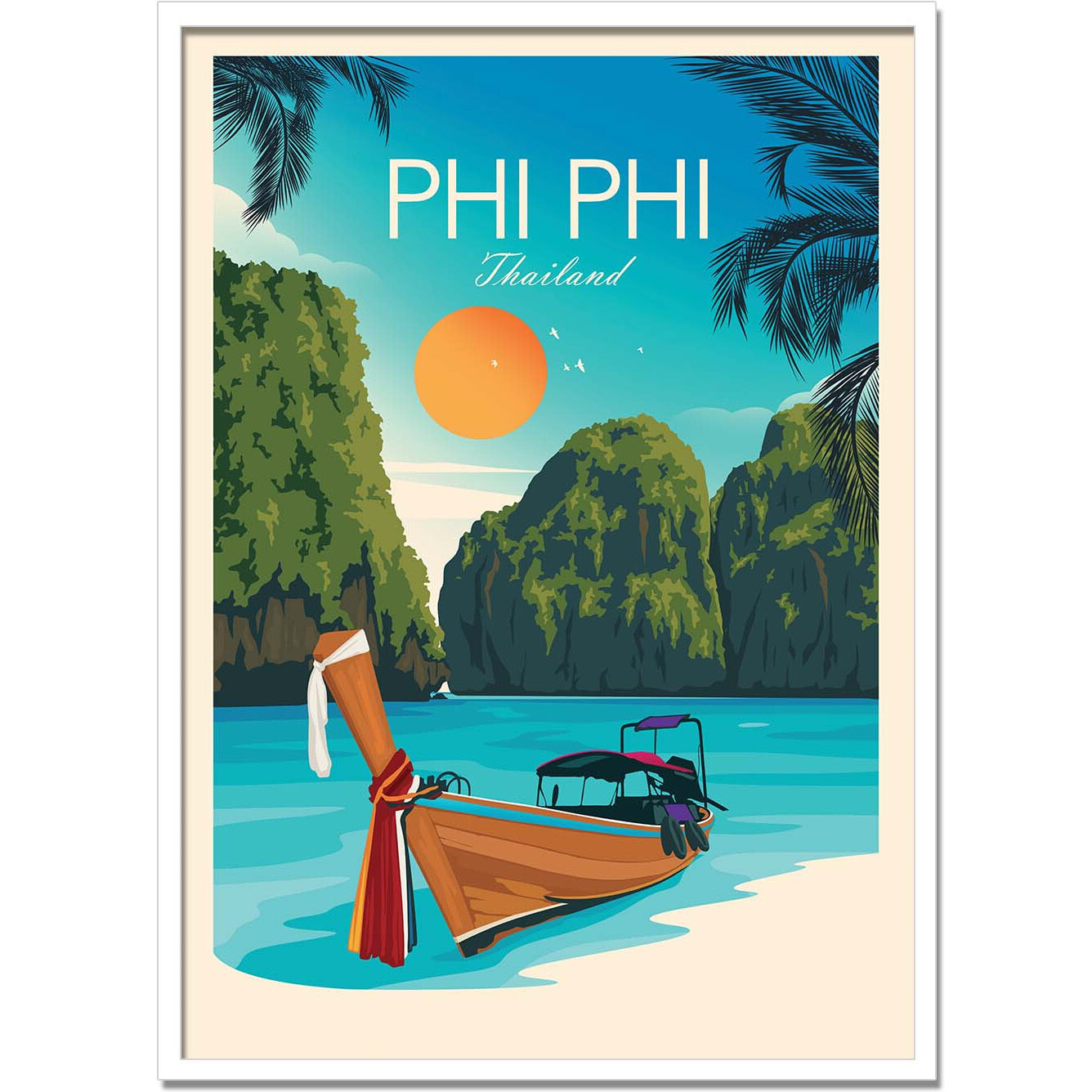 Affiche - Phi Phi Thailand - Studio Inception