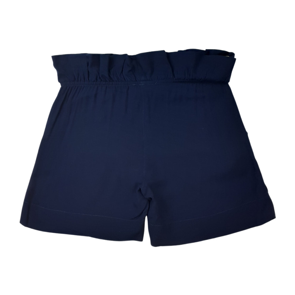 SHORT TENCEL BLU
