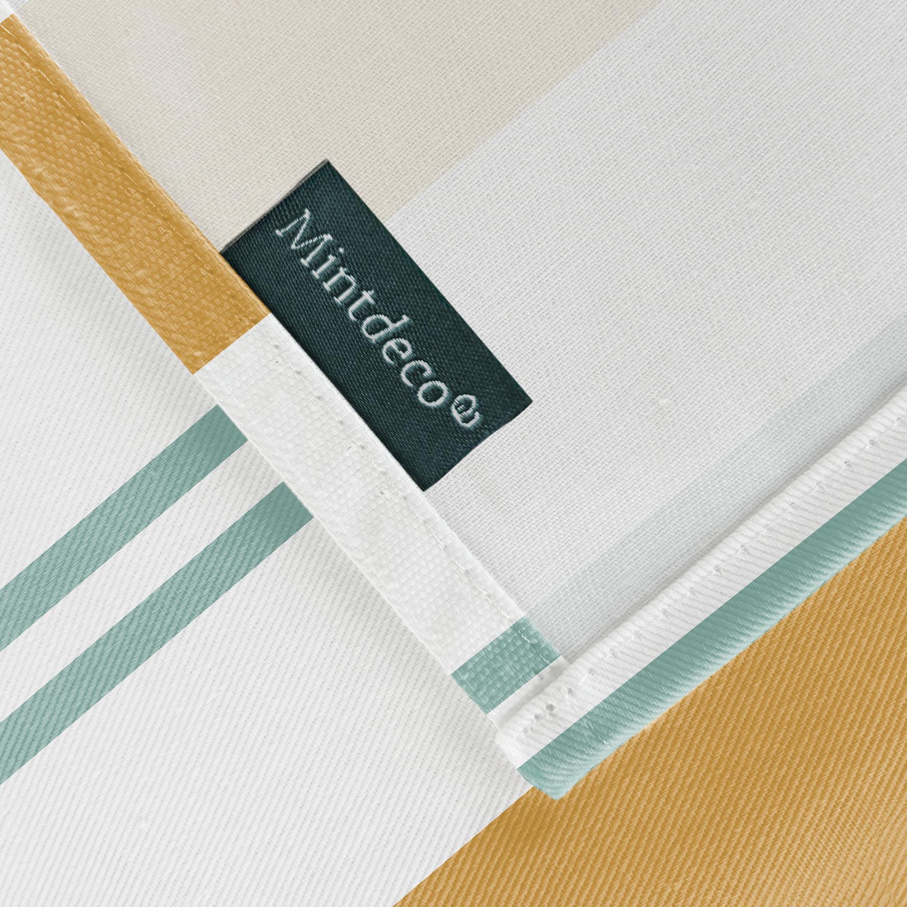 Nappe imprimée anti-tâches JUNIPER JAUNE