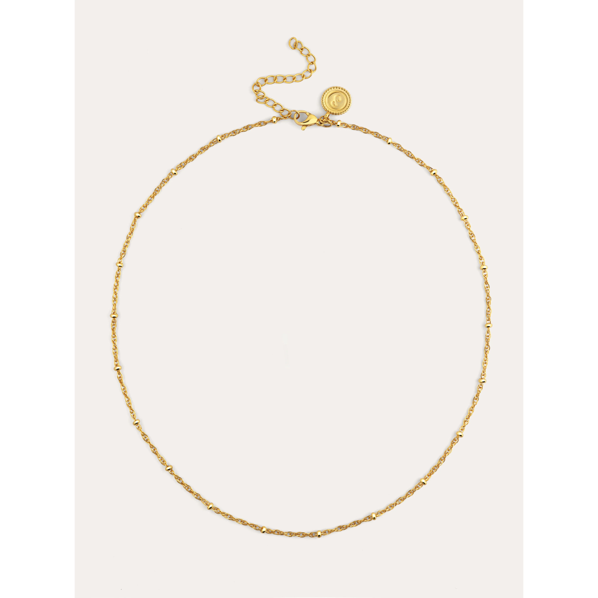 Collana Chance Acciao Placcato Oro