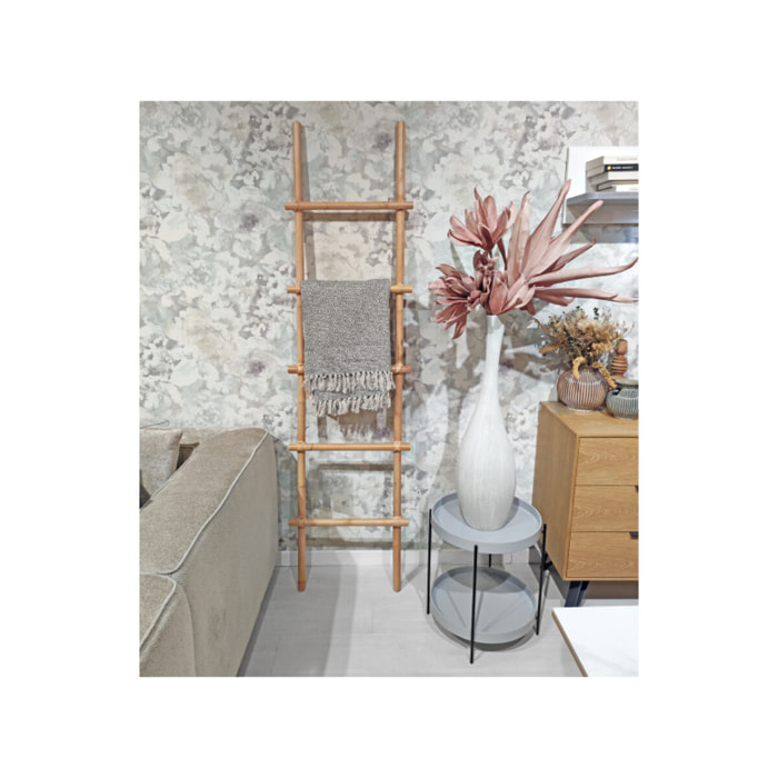 Echelle porte serviette en rotin naturel 190 cm - VIVIA