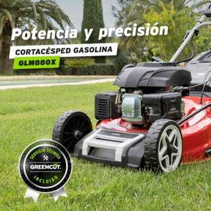 Cortacesped gasolina 21" autopropulsado 173cc 7.5cv con Mulching - Greencut GLM880X