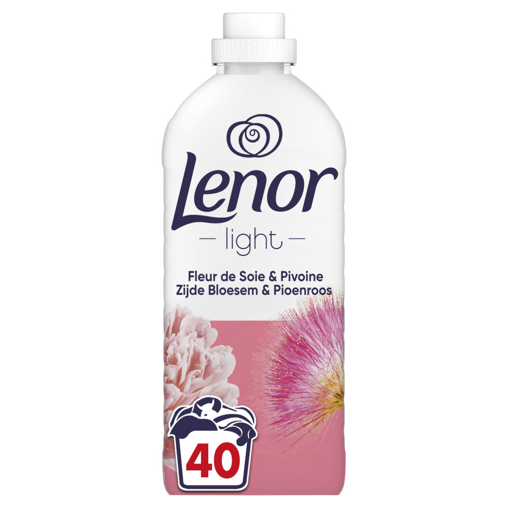 12x40 Lavages Pivoine et Fleur de Soie - Adoucissant Lenor