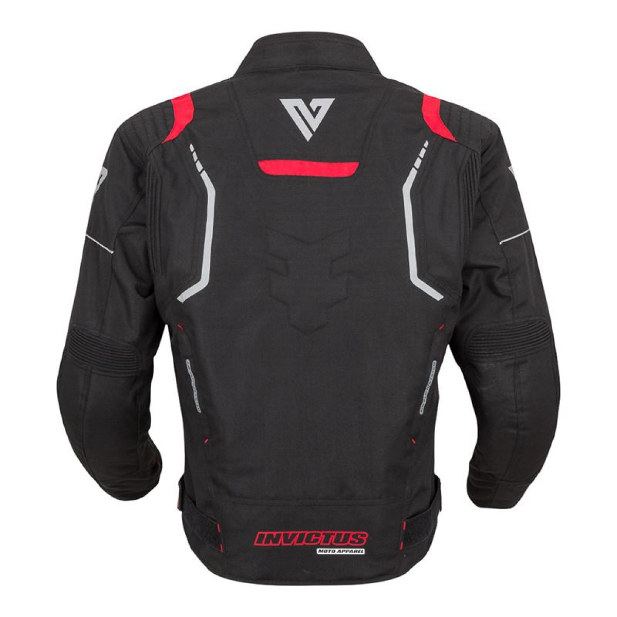 CHAQUETA DE MOTO INVICTUS ARES COLOR ROJO TALLA 2XL